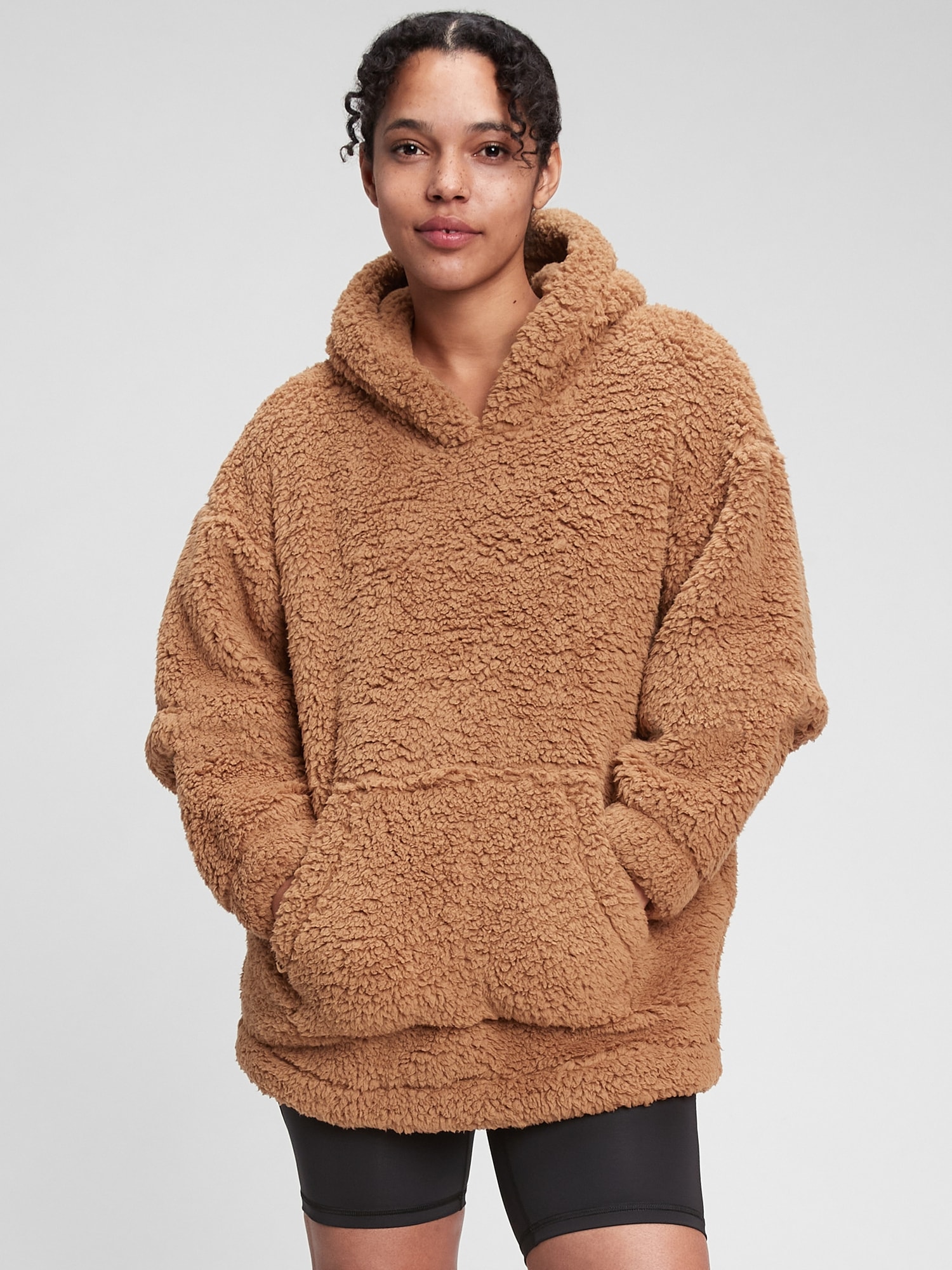 gap sherpa pullover