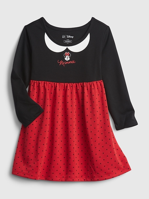 Image number 1 showing, babyGap &#124 Disney Minnie Mouse 100% Recycled Graphic Sleep Dress
