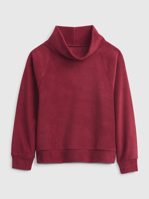 Image number 7 showing, Kids Fleece Turtleneck Sweatshirt