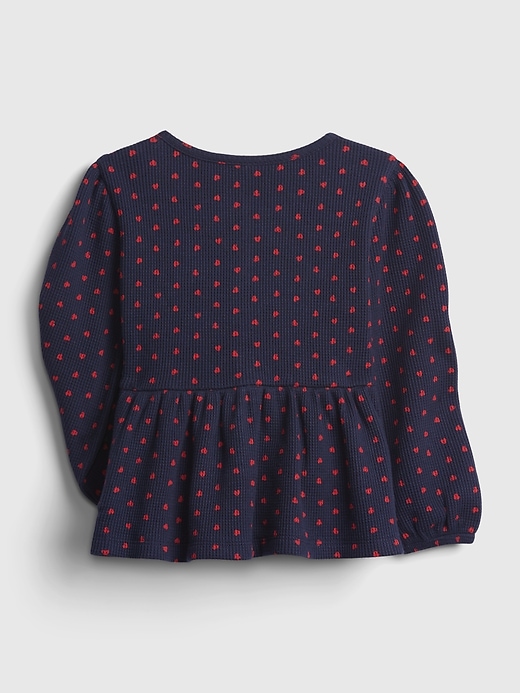 Image number 2 showing, Toddler Waffle-Knit Top