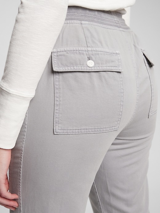 Image number 3 showing, Brushed Ribbed Joggers with Washwell