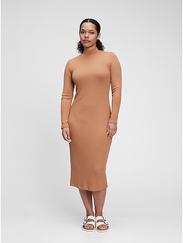 midi cap sleeve dress gap