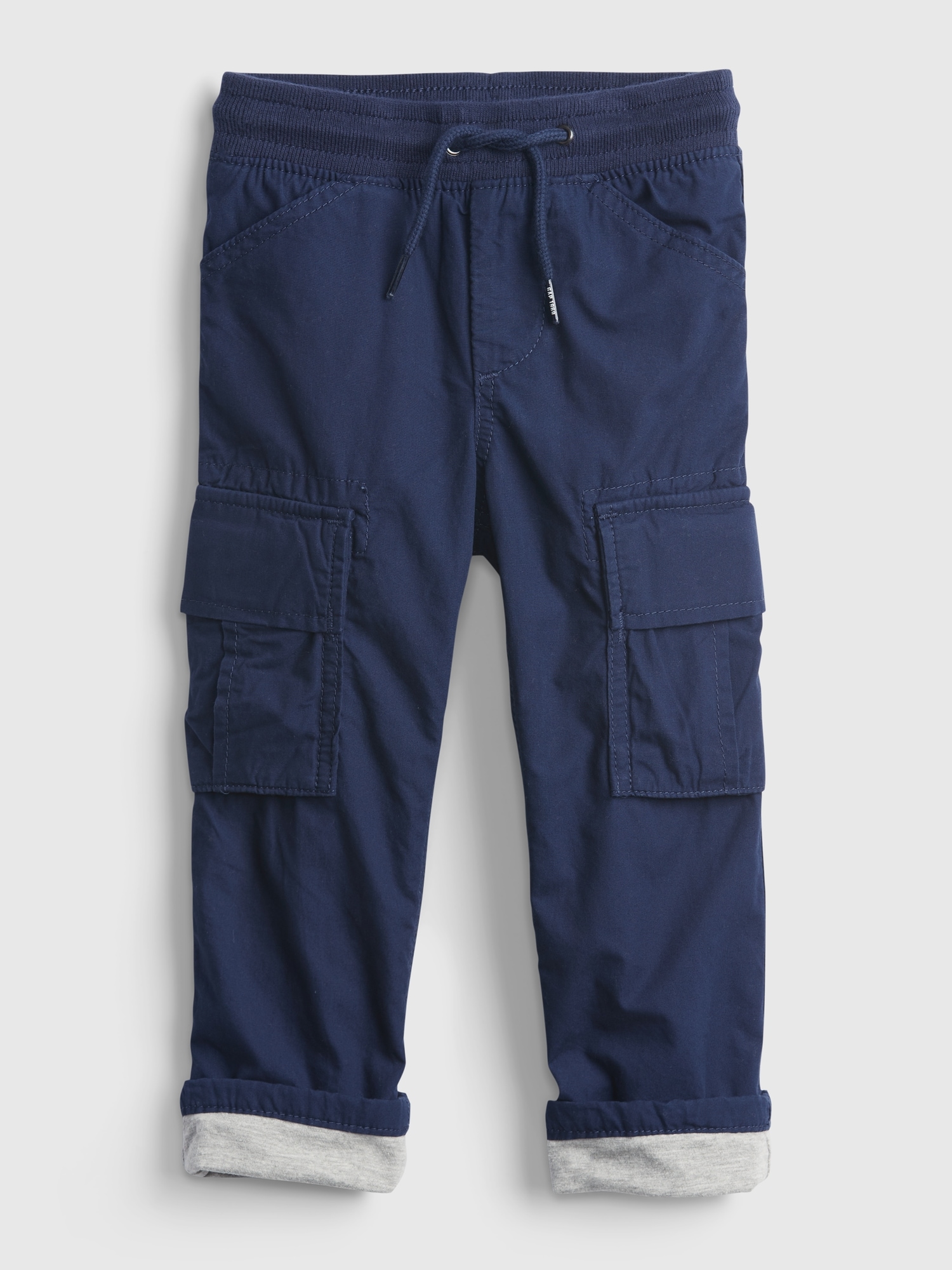 Toddler Lined PullOn Cargo Pants with Washwell ™ Gap