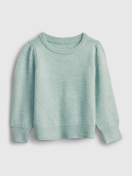 View large product image 1 of 1. Toddler Puff Sleeve Sweater