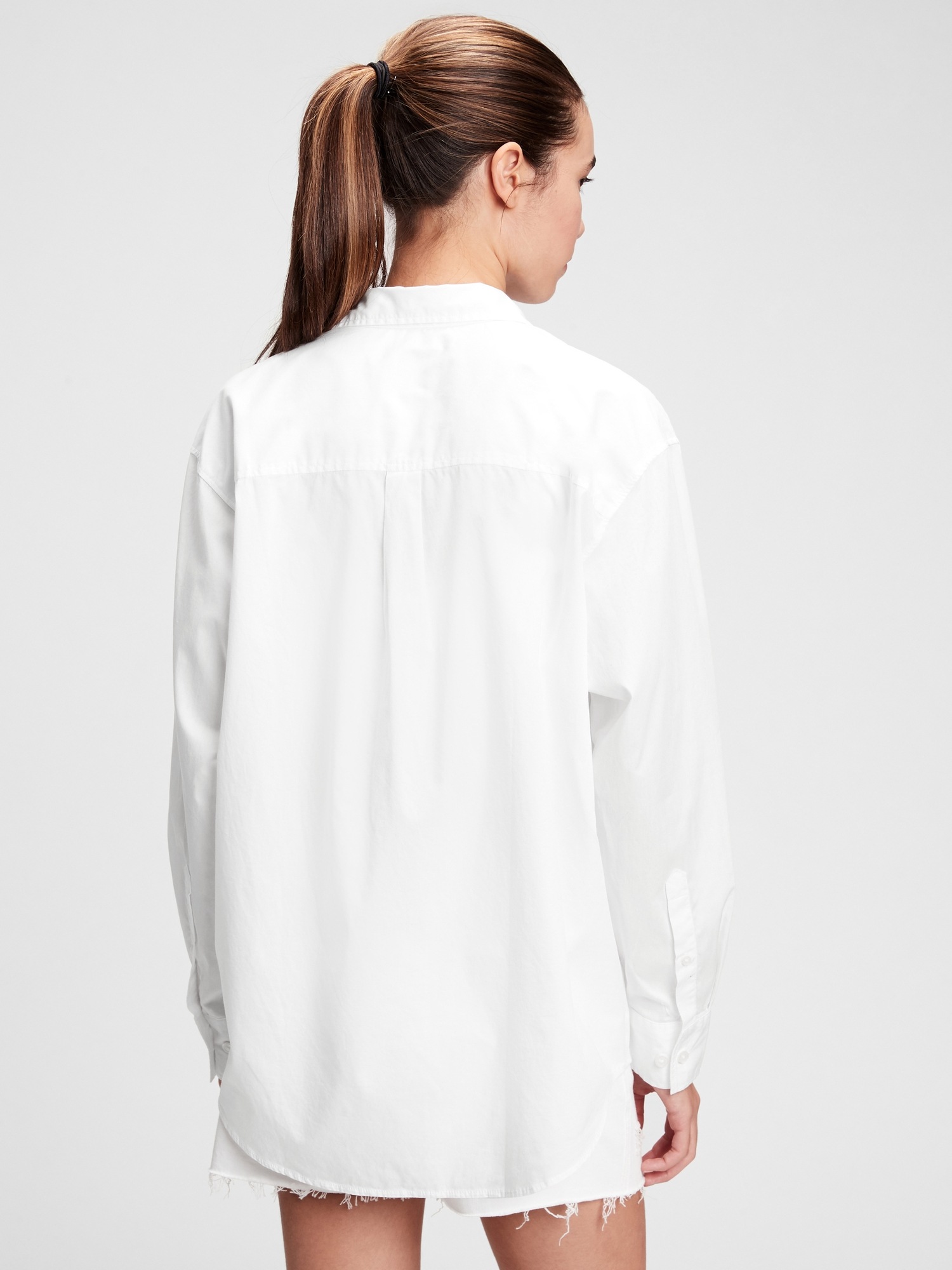 100% Organic Cotton Big Shirt | Gap