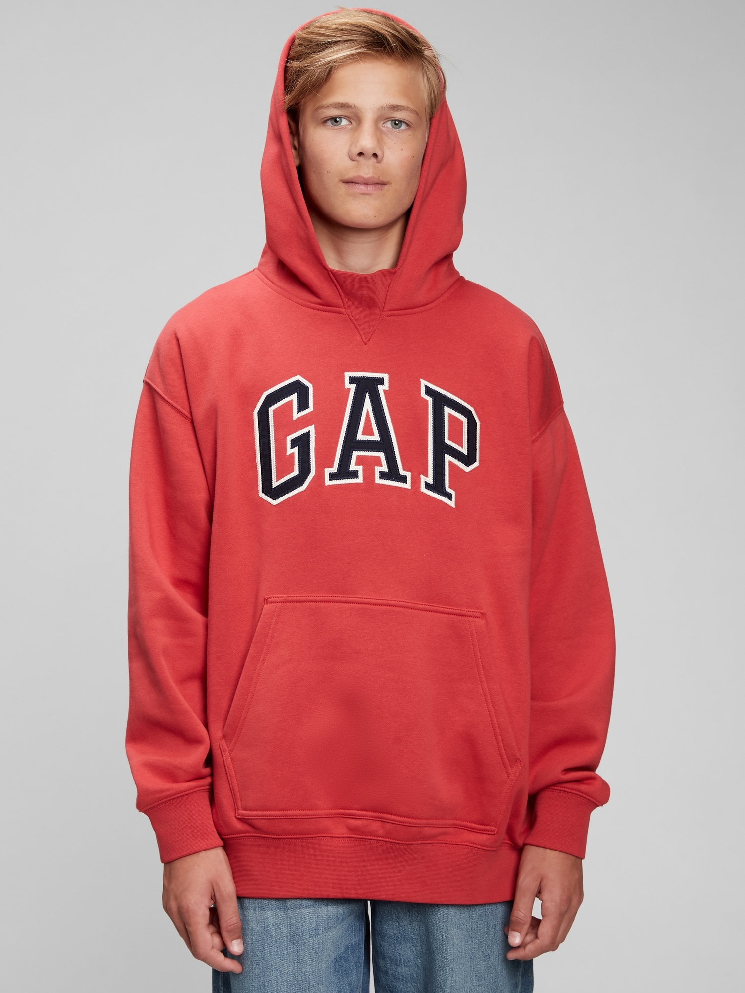 gap logo pullover hoodie