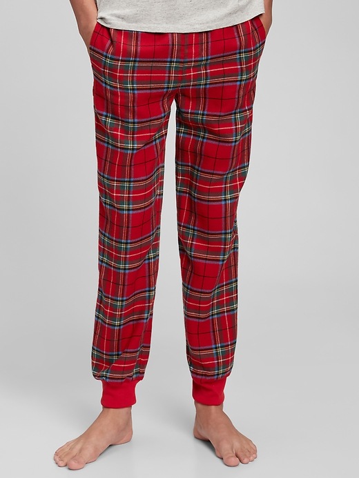 Image number 4 showing, Teen 100% Recycled Polyester Flannel PJ