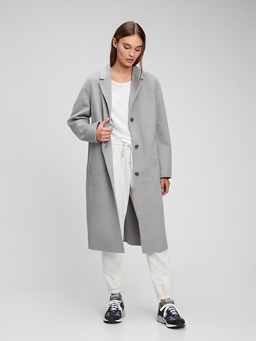 View large product image 1 of 1. Oversized Wool Coat