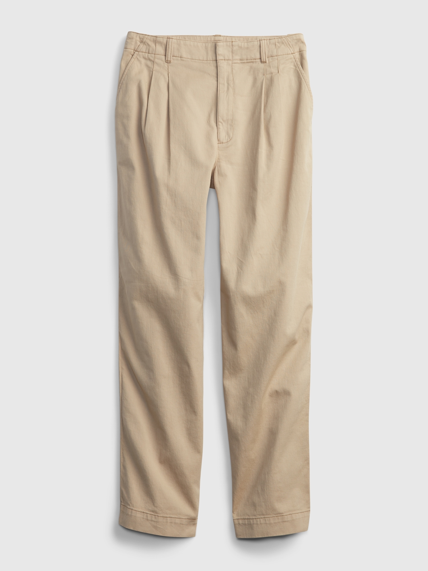 Teen Pleated Khakis with Washwell | Gap