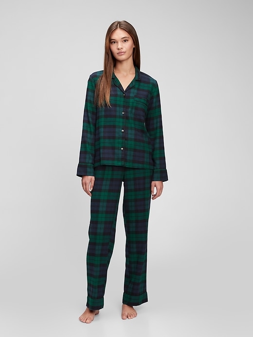 View large product image 1 of 1. Flannel PJ Set