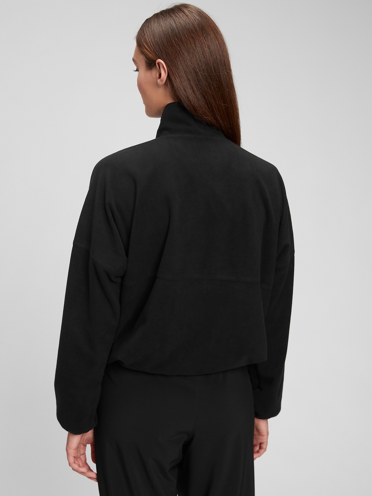 GapFit Reversible Recycled Half-Zip Windbreaker | Gap