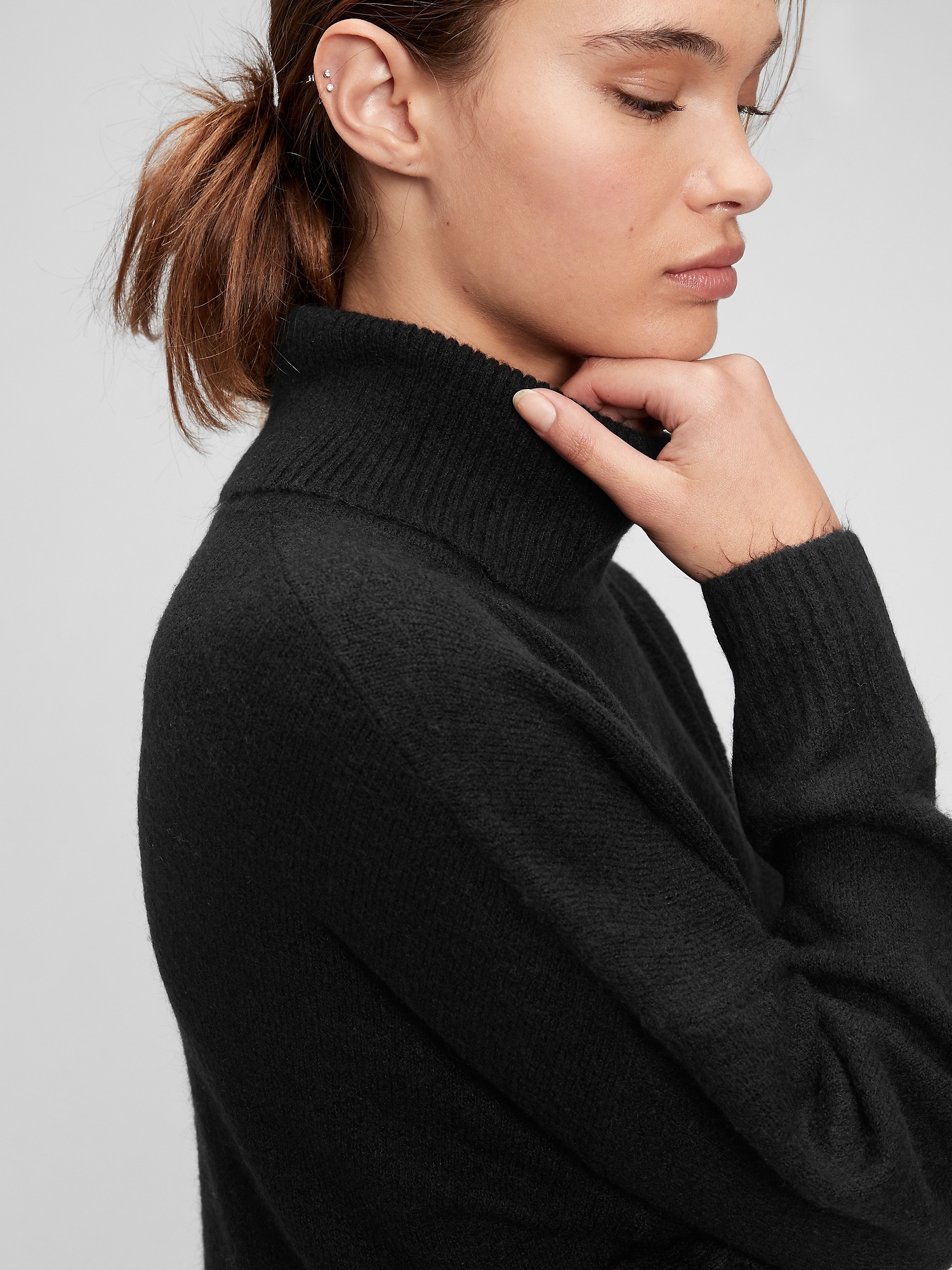 gap turtleneck sweater dress