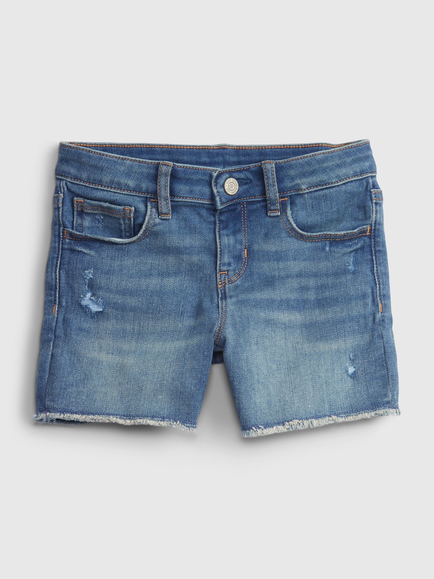 Kids Midi Denim Shorts with Washwell ™ | Gap