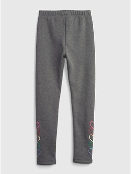 Kids Cozy Fleece Leggings | Gap