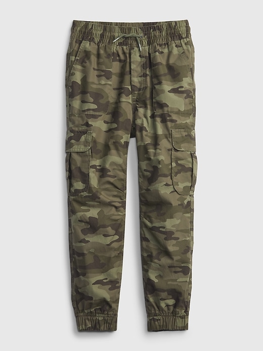 Image number 1 showing, Kids Lined Cargo Joggers