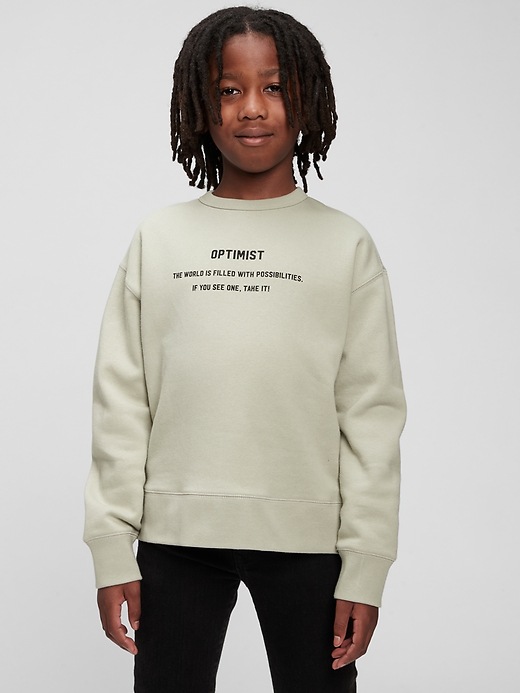 Image number 2 showing, Kids Graphic Crewneck Sweatshirt