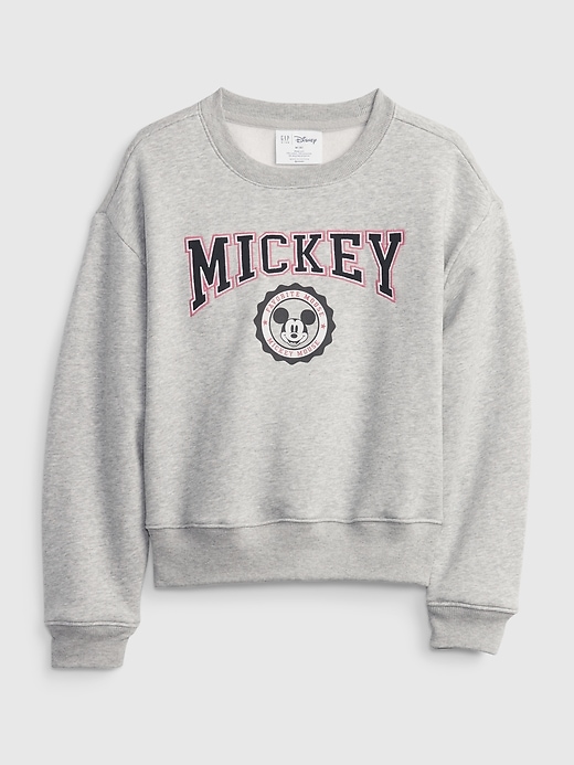 Image number 1 showing, GapKids &#124 Disney Mickey Mouse Crewneck Sweatshirt