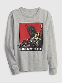 View large product image 1 of 1. Kids Star Wars Interactive Graphic T-Shirt