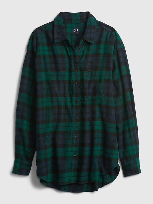 Image number 8 showing, Oversized Flannel Shirt