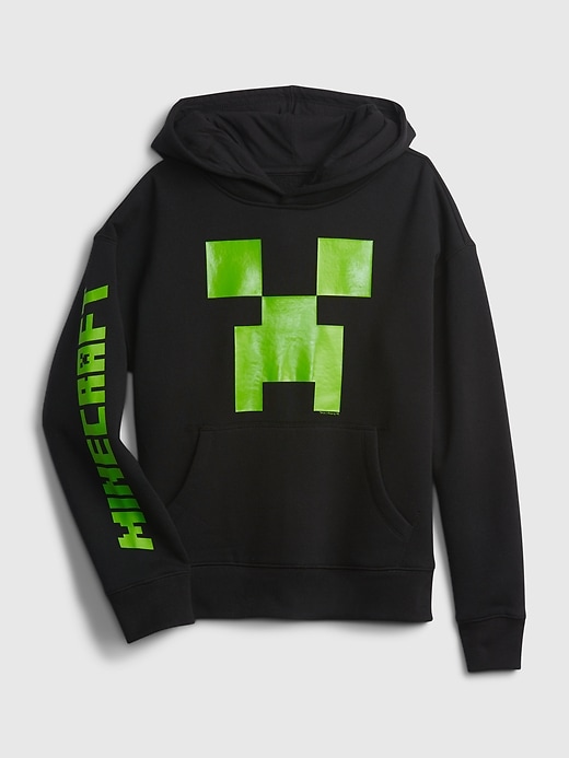 Image number 1 showing, GapKids &#124 Minecraft Graphic Hoodie