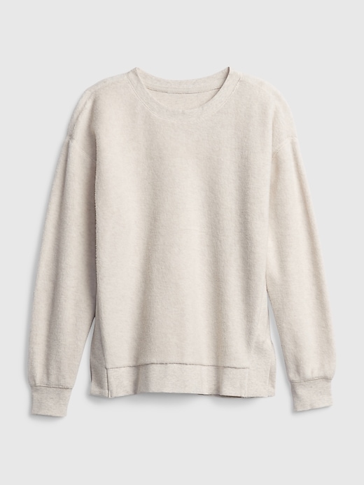 Image number 1 showing, Kids Sherpa Crewneck Top