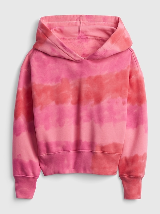 Gap pink tie top dye sweatshirt