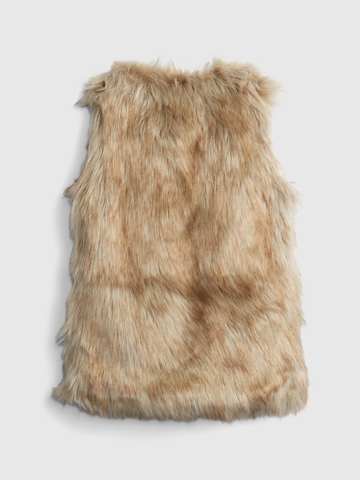 Image number 3 showing, Kids Faux Fur Vest