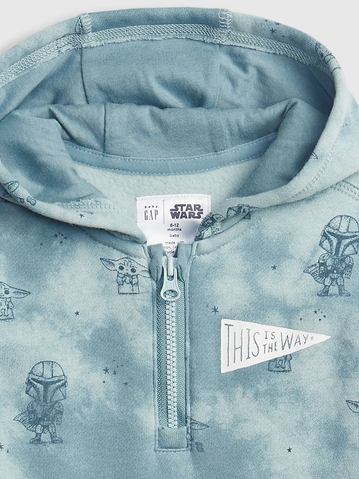 Image number 3 showing, babyGap &#124 Star Wars&#153 Print Hoodie One-Piece