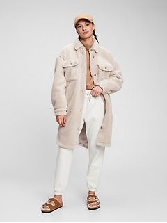 gap sherpa jacket
