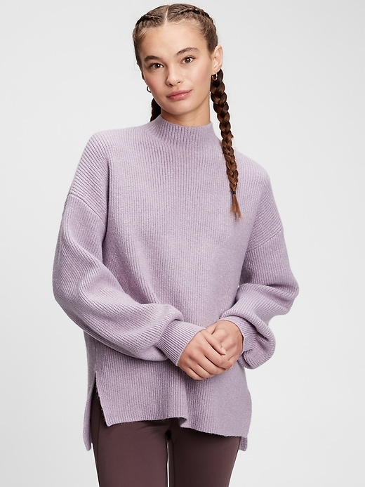 Oversized funnel neck sweater 2025