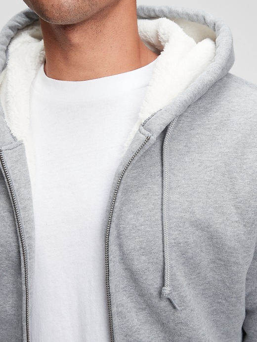 Image number 4 showing, Sherpa Hoodie