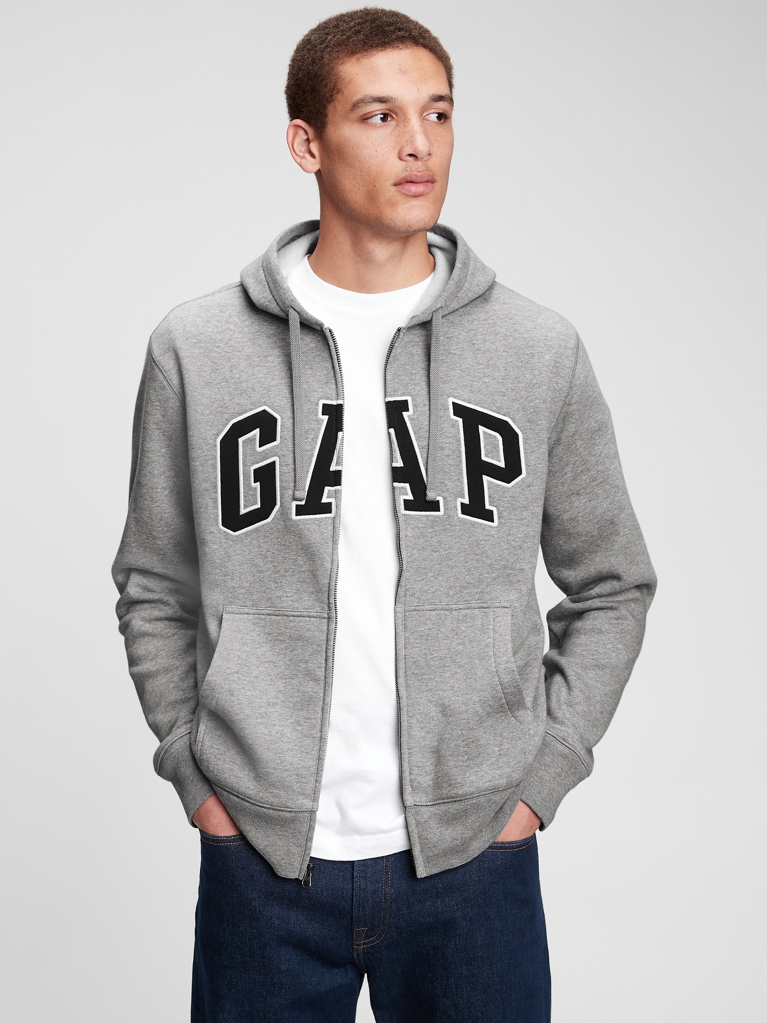 På daglig basis prototype jord Gap Arch Logo Hoodie | Gap