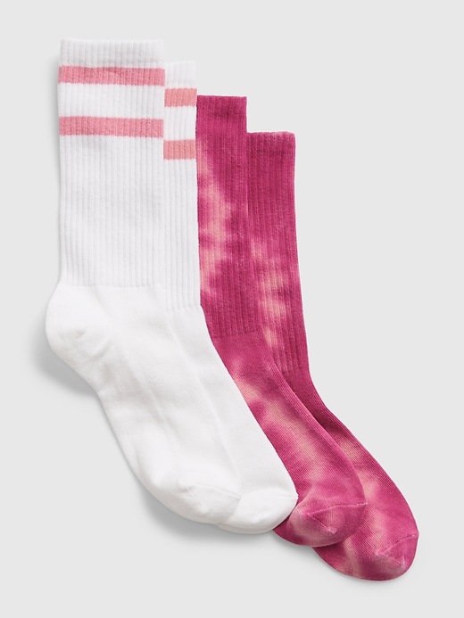 View large product image 1 of 1. Kids Crew Socks (2-Pack)