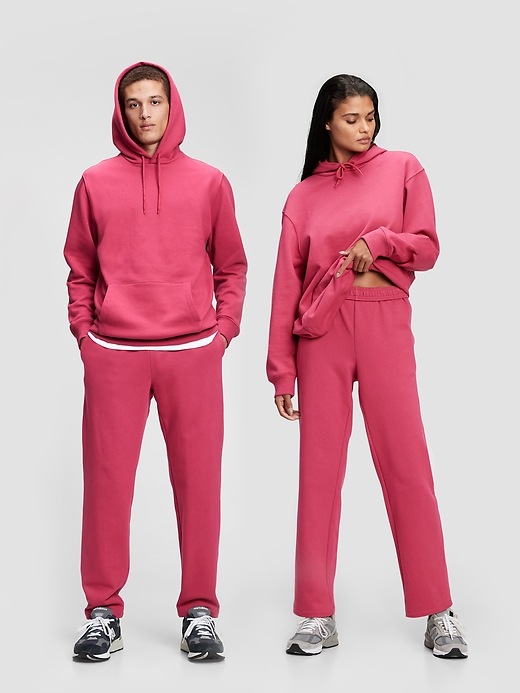 1 of 8 showing, with the color pink raspberry glaze of product The Gen Good Hoodie