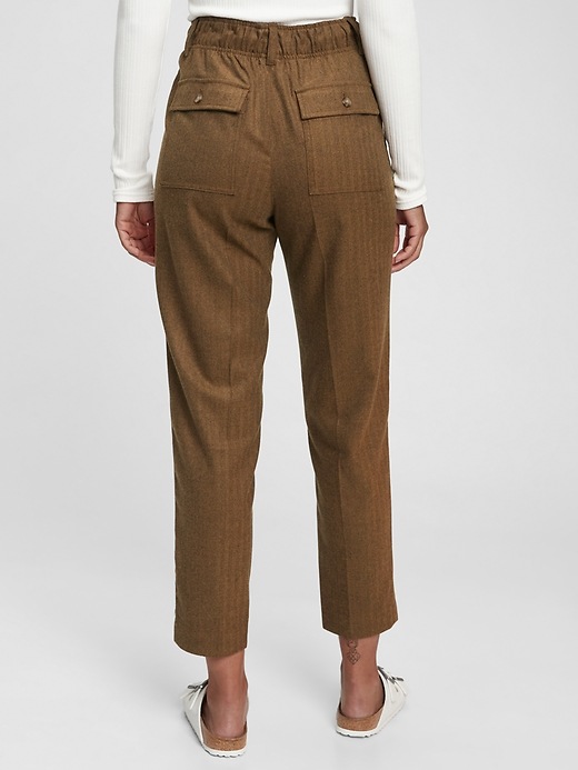 Image number 5 showing, High Rise Recycled Pull-On Pants