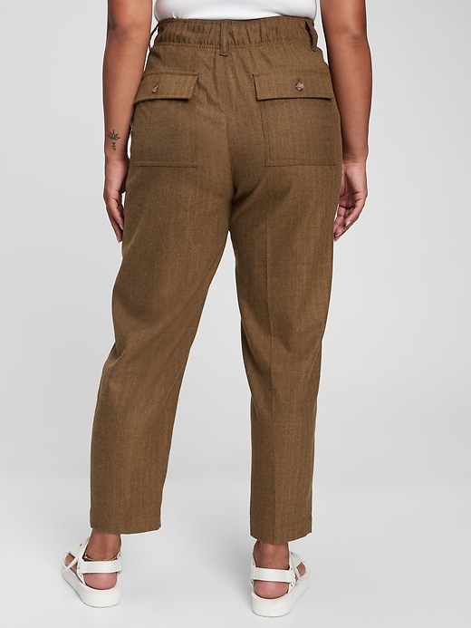 Image number 2 showing, High Rise Recycled Pull-On Pants