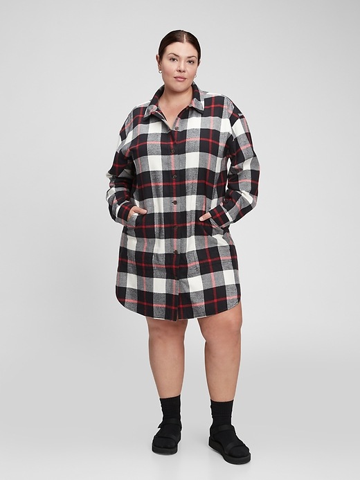 gap.com | Plaid Shirtdress