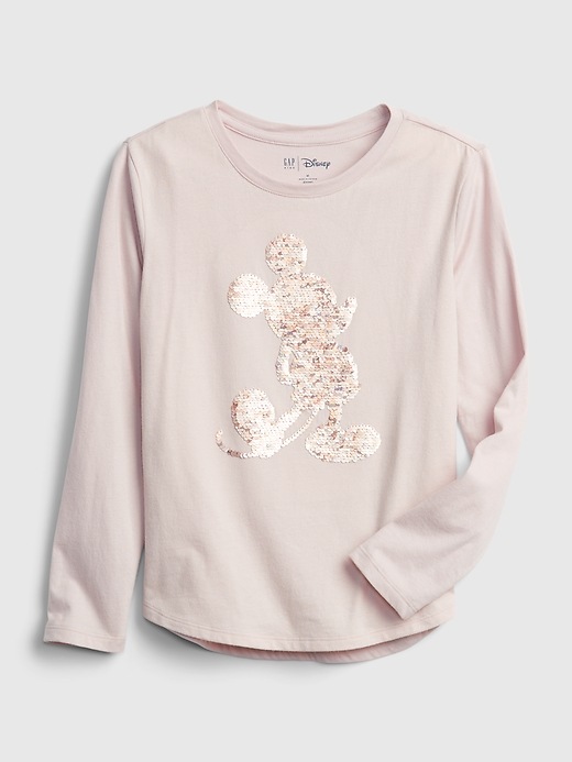 GapKids Disney Mickey Mouse Flippy Sequin Graphic T Shirt