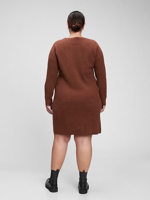 Image number 2 showing, Softest Crewneck Sweater Dress