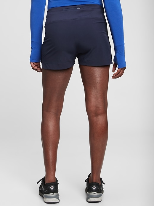 Image number 2 showing, Maternity GapFit Wide Waistband 3.5" Running Shorts