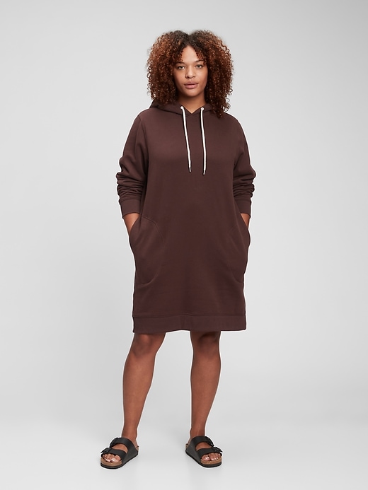 Image number 1 showing, Hoodie Sweatshirt Dress