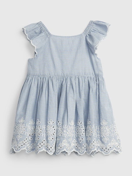 2 of 8 showing, with the color LARKSPUR of product Baby Eyelet Dress