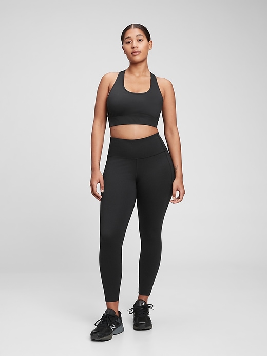 Image number 4 showing, GapFit High Rise Power 7/8 Leggings