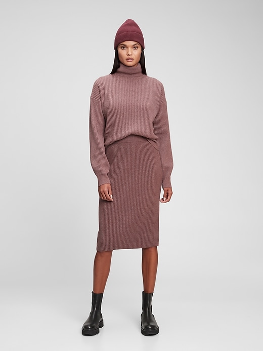 View large product image 1 of 1. Softest Sweater Midi Skirt