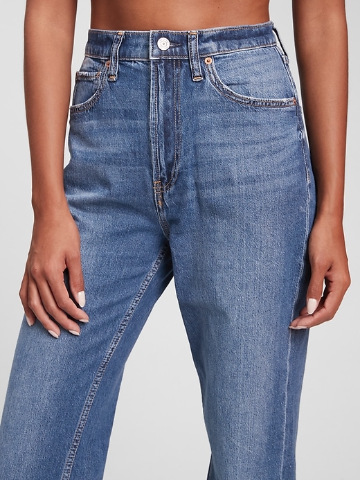 Image number 3 showing, High Rise '90s Loose Jeans with Washwell in Organic Cotton