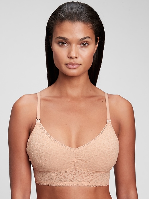 Image number 1 showing, Maternity Lace Nursing Bra