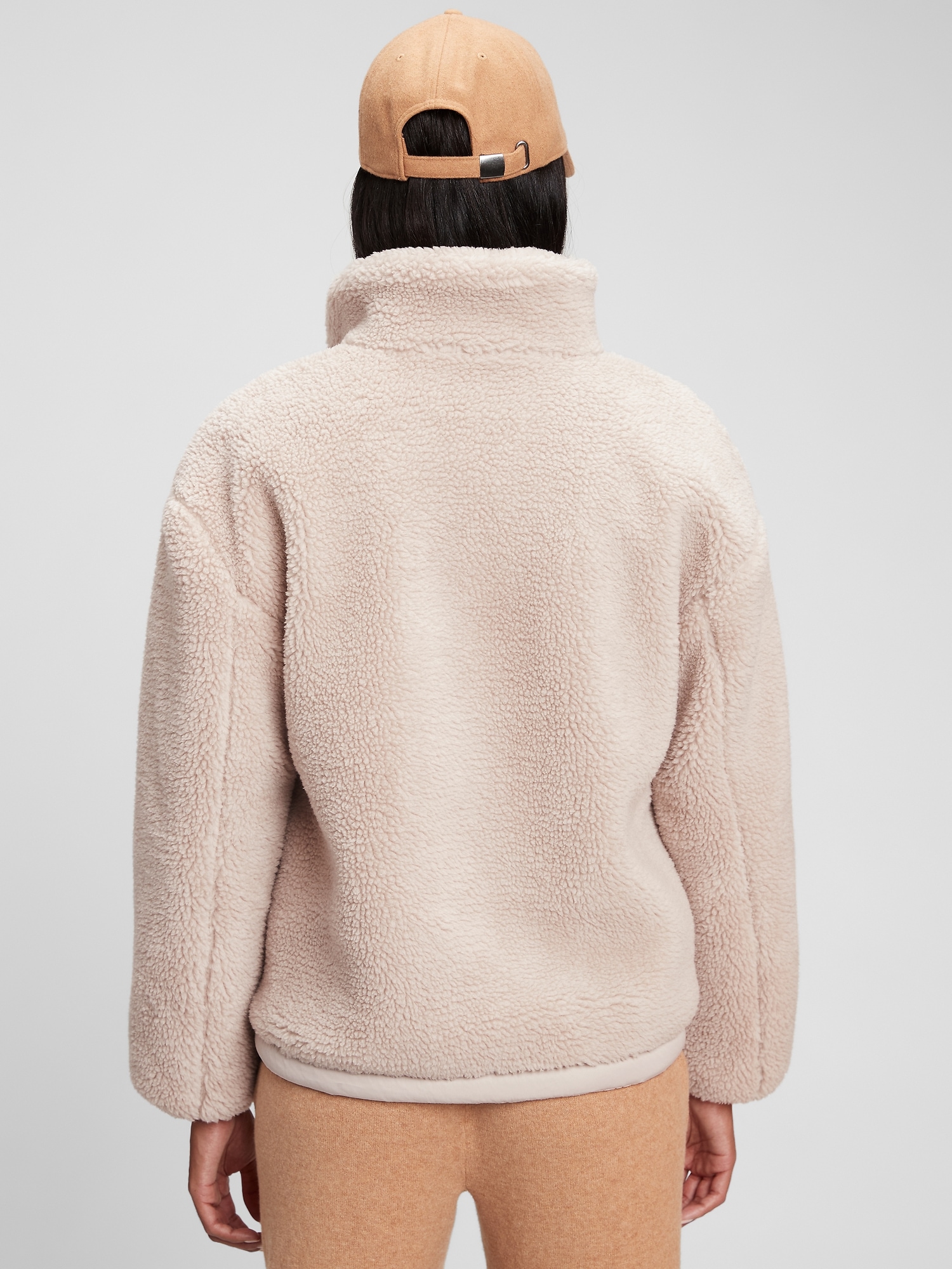 Relaxed Sherpa Jacket Gap