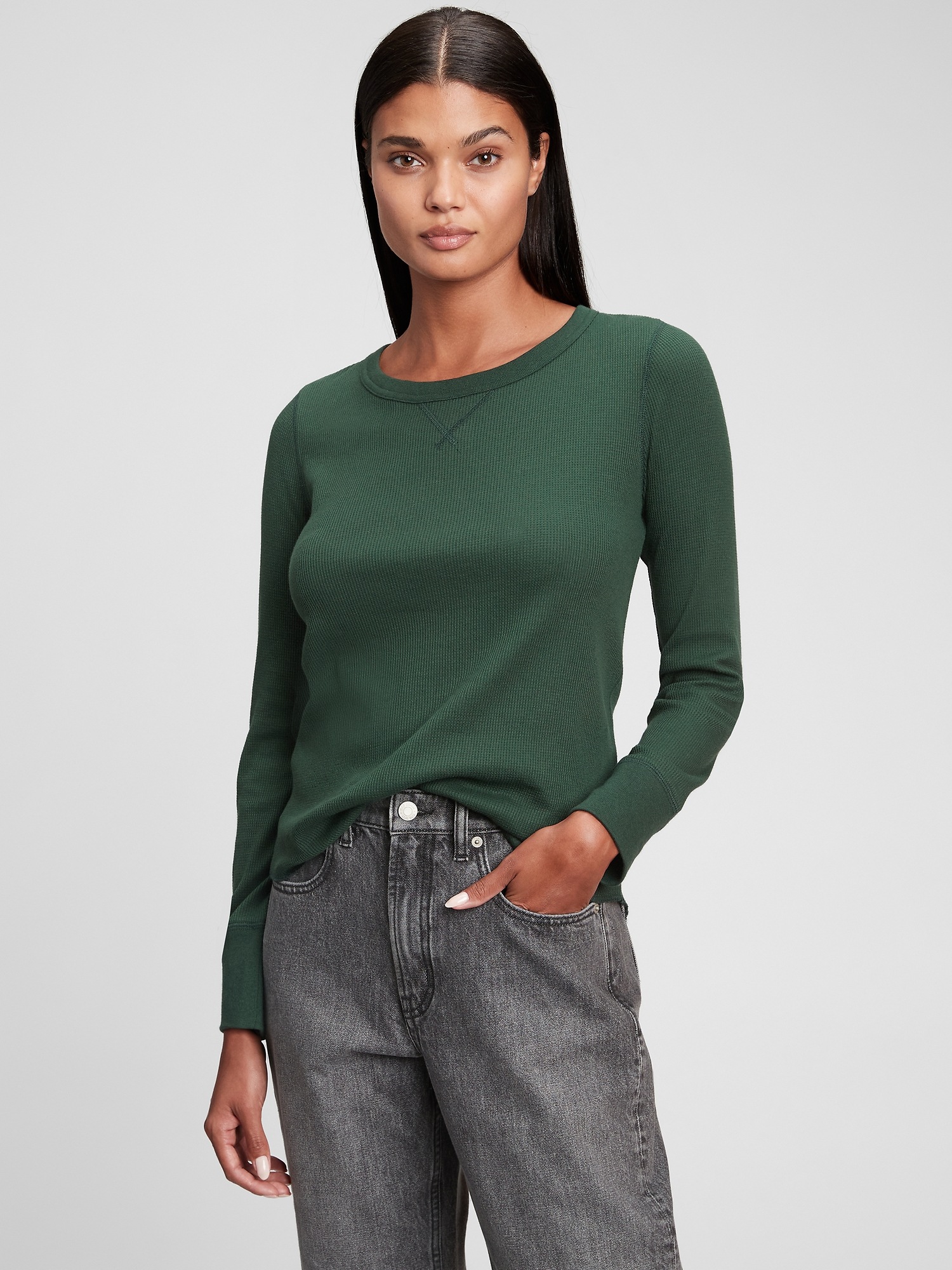 Gap sales waffle shirt
