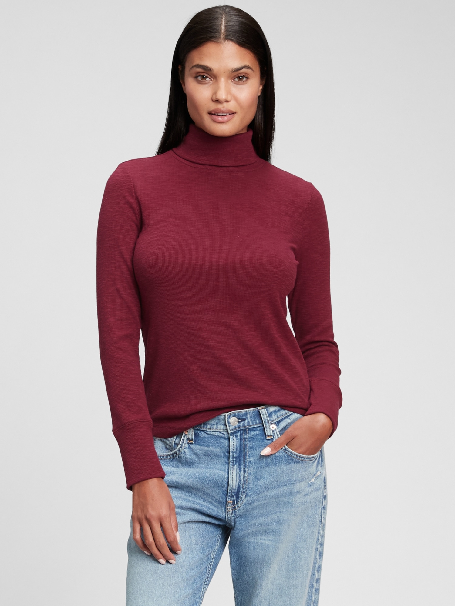 gap ribbed t shirt