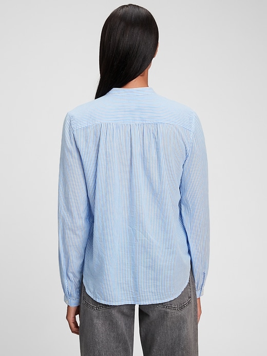 Image number 2 showing, Shirred Popover Shirt